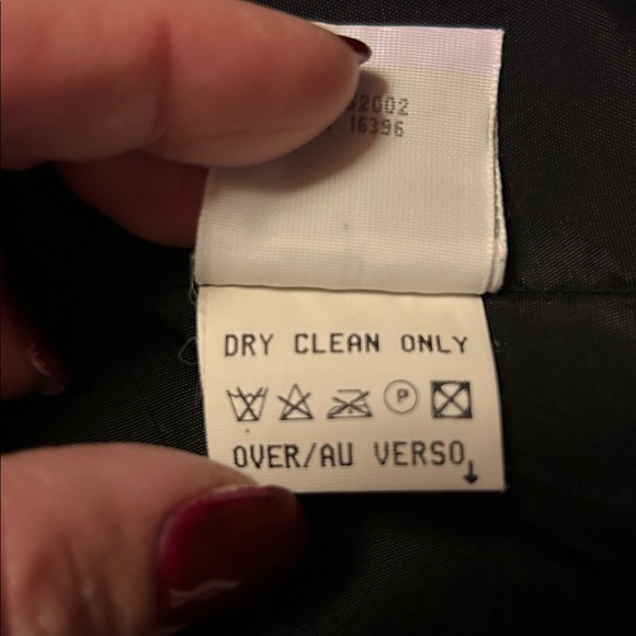 Liz Claiborne Collection vintage Tuxedo Jacket Blazer 100% Wool Size 6 - Picture 16 of 16